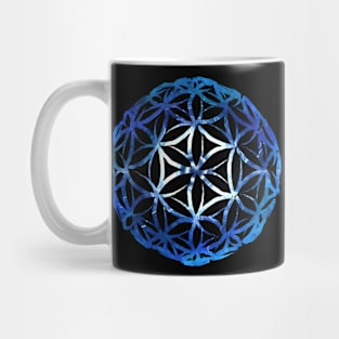 Flower Of Life Sphere Sacred Geometry Mug